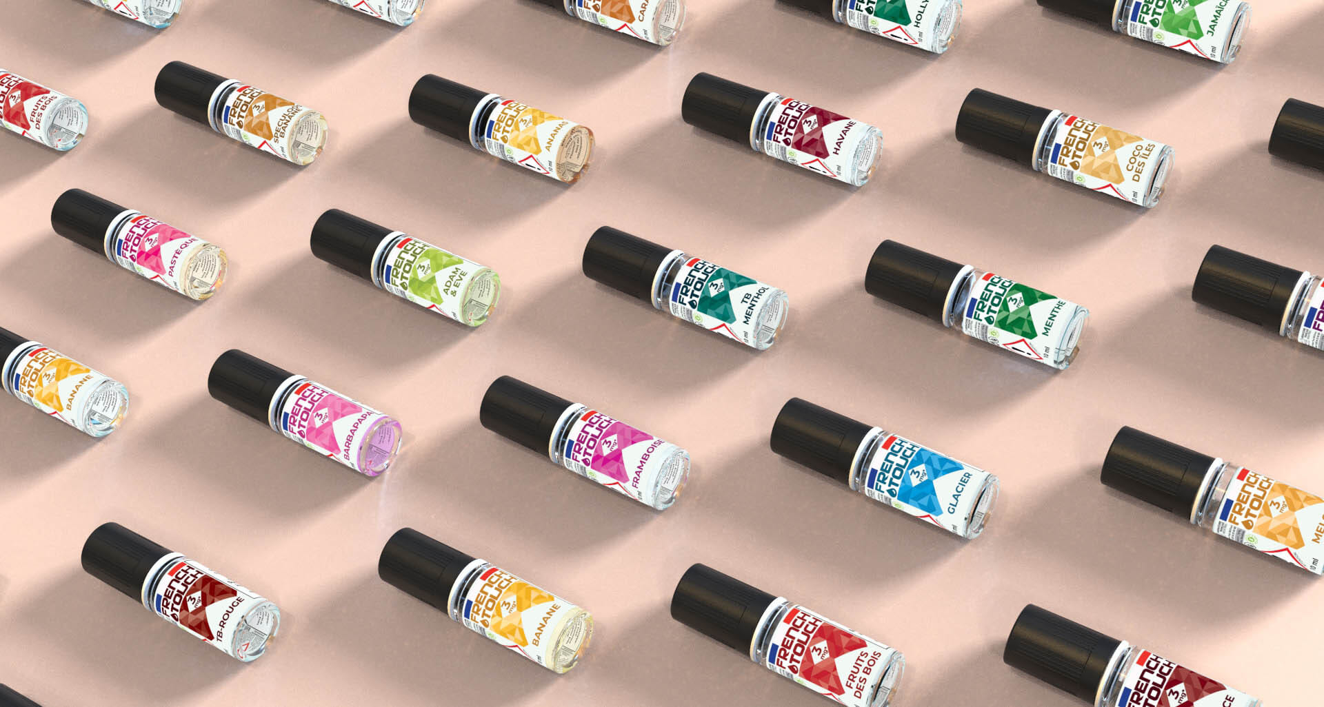 Gamme d’e-liquides French Touch